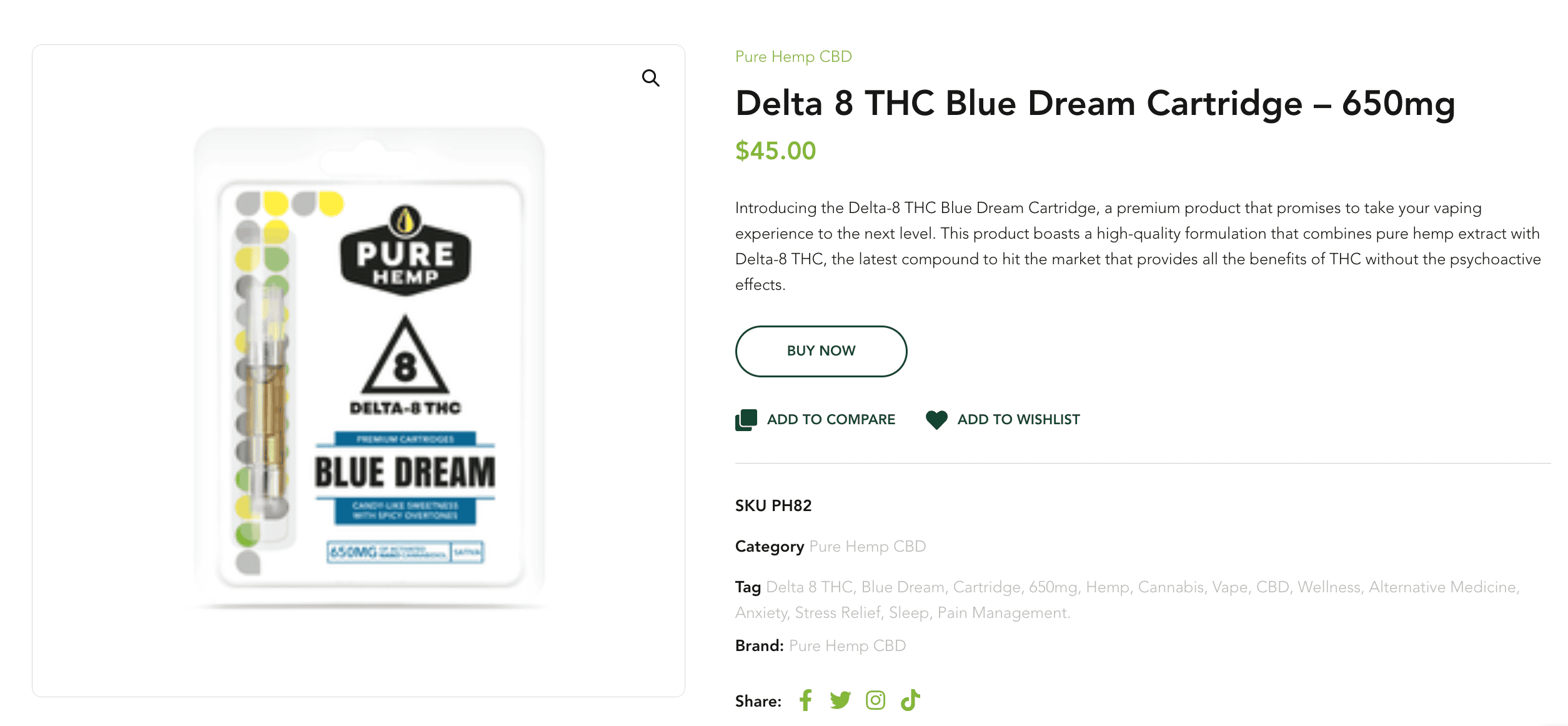 purehemp blue dream